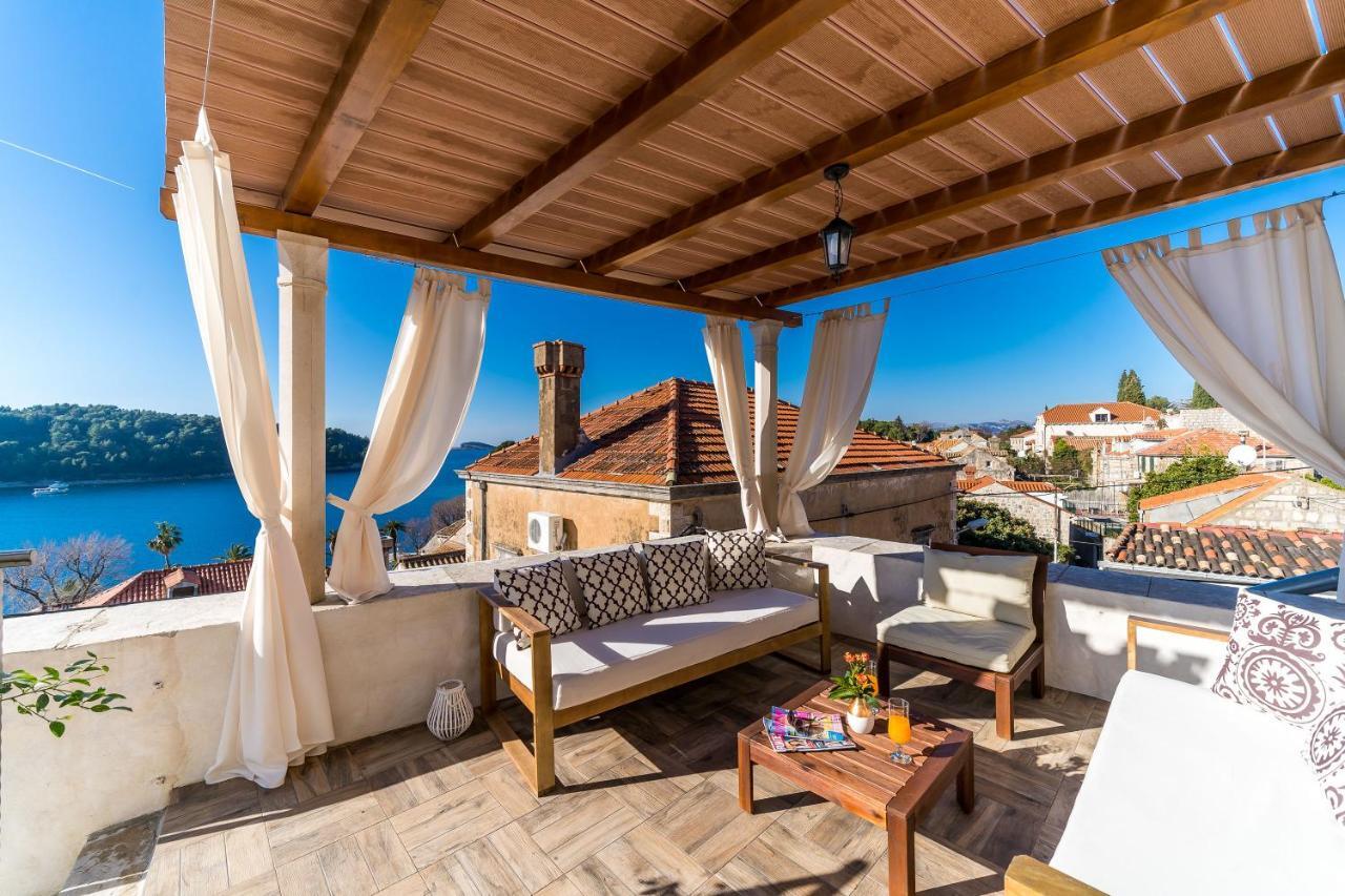Dubrovnik-Cavtat Villa Mima -Sea Front Villa With Pool Exteriör bild